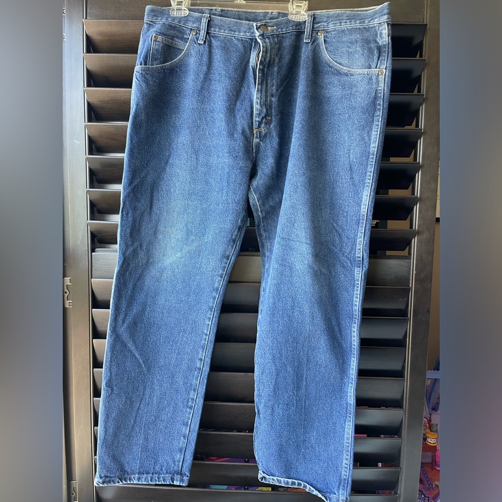 Wrangler Regular Fit Hero Jeans 42 x 30 blue